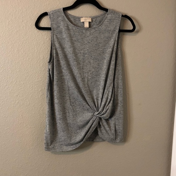 LOFT Tops - Loft knot front tank